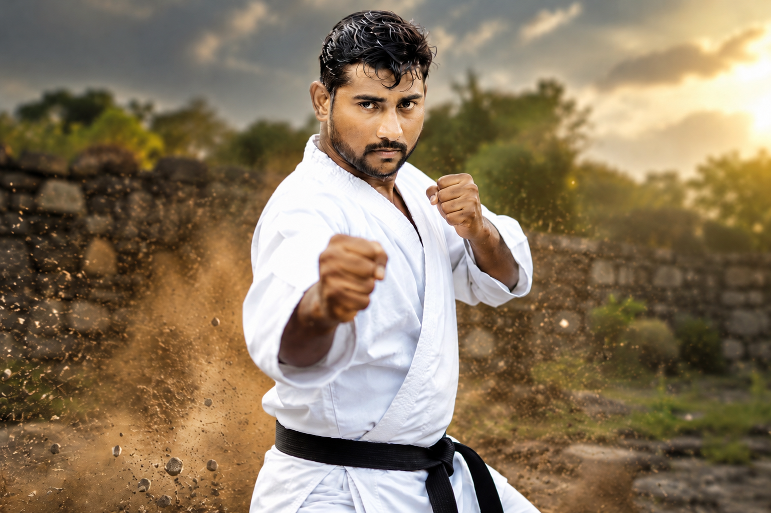 Martial arts training